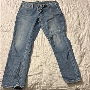 Levi's Men's Straight Fit Light Blue Jeans